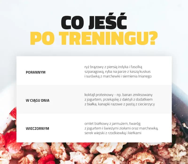 Kiedy jeść po treningu, aby maksymalnie przyspieszyć regenerację?